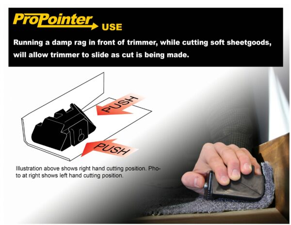 How to use the ProKnee GoofProof Wall Trimmer
