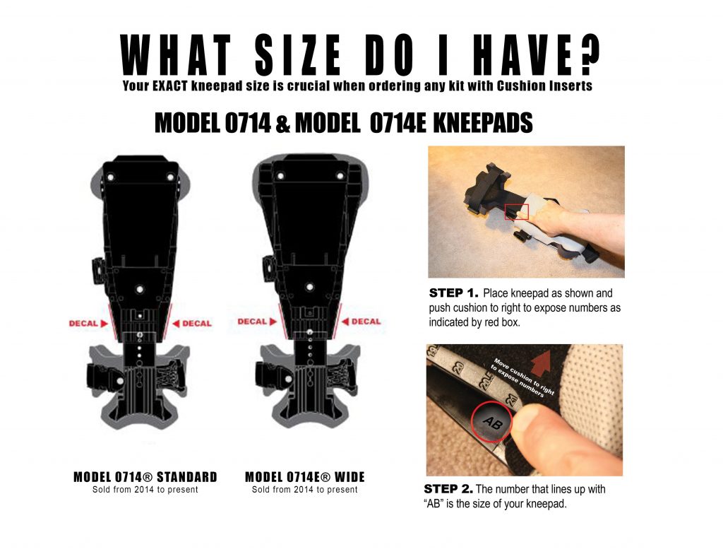 What Size ProKnee Kneepad Do I have?