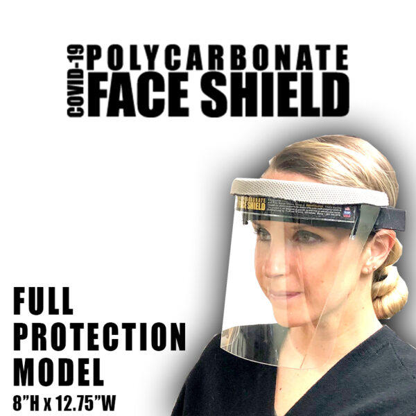 COVID-19 Polycarbonate Face Shield